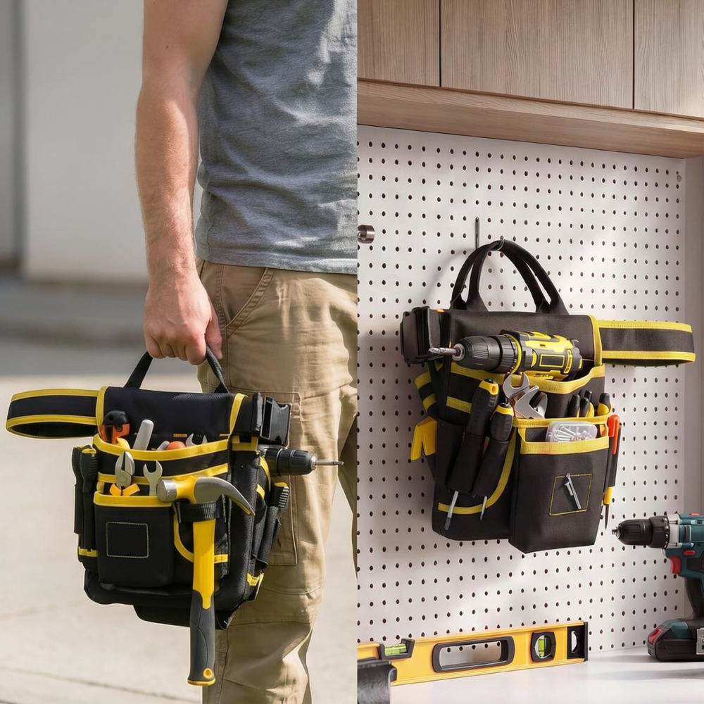 Heavy Equipment Electrician - Tas Organizer Peralatan Tugas Berat, Terbuat